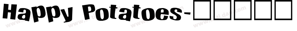 Happy Potatoes字体转换